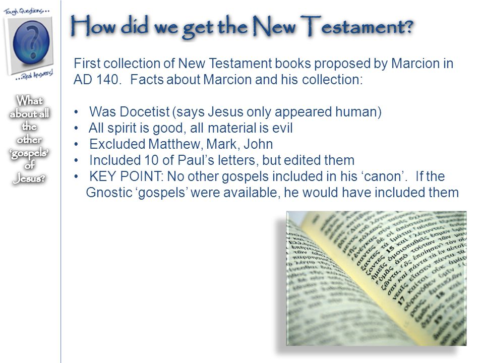 first 10 books of the new testament